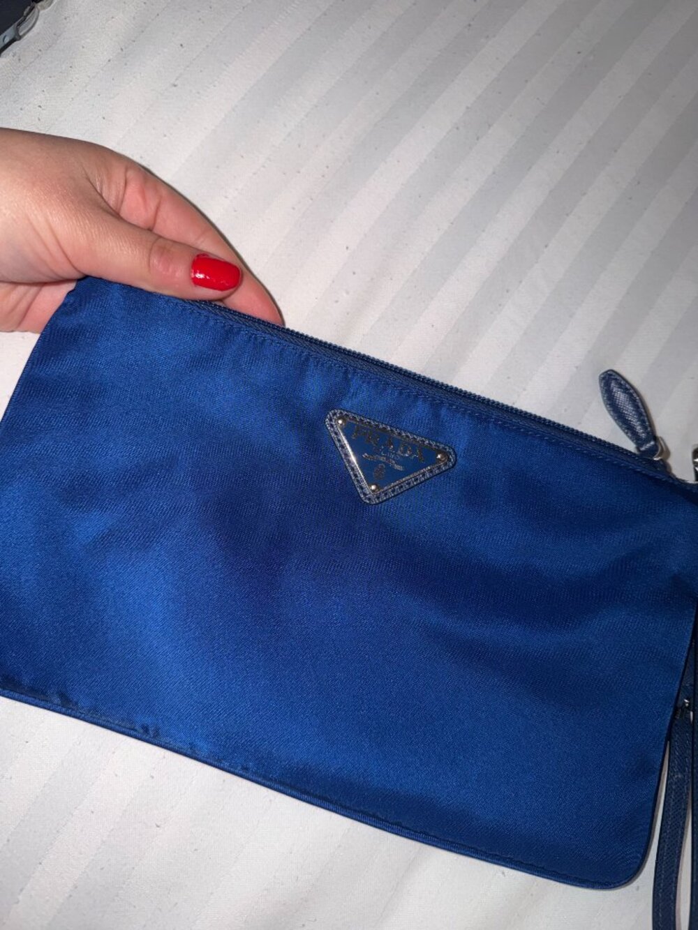 Prada  Saffiano Leather Clutch - Picture 2 of 9